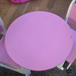 Doll Table And Chairs