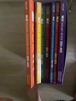 MCAT Prep Books – Complete Study Set
