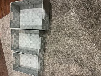 Storage baskets