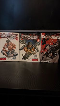 Berserk Vol 1 & 2 + Kagurabachi Vol 1 Manga Set