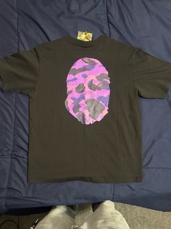 Bape purple & Black tee.
