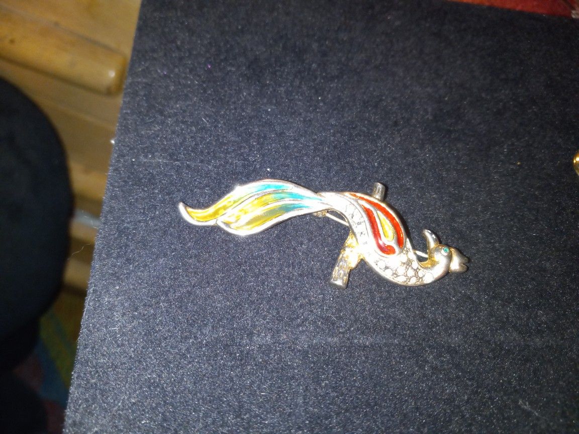 Bird Brooch