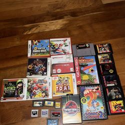 SEGA, Nintendo DS & 3DS, Super Nintendo Games 