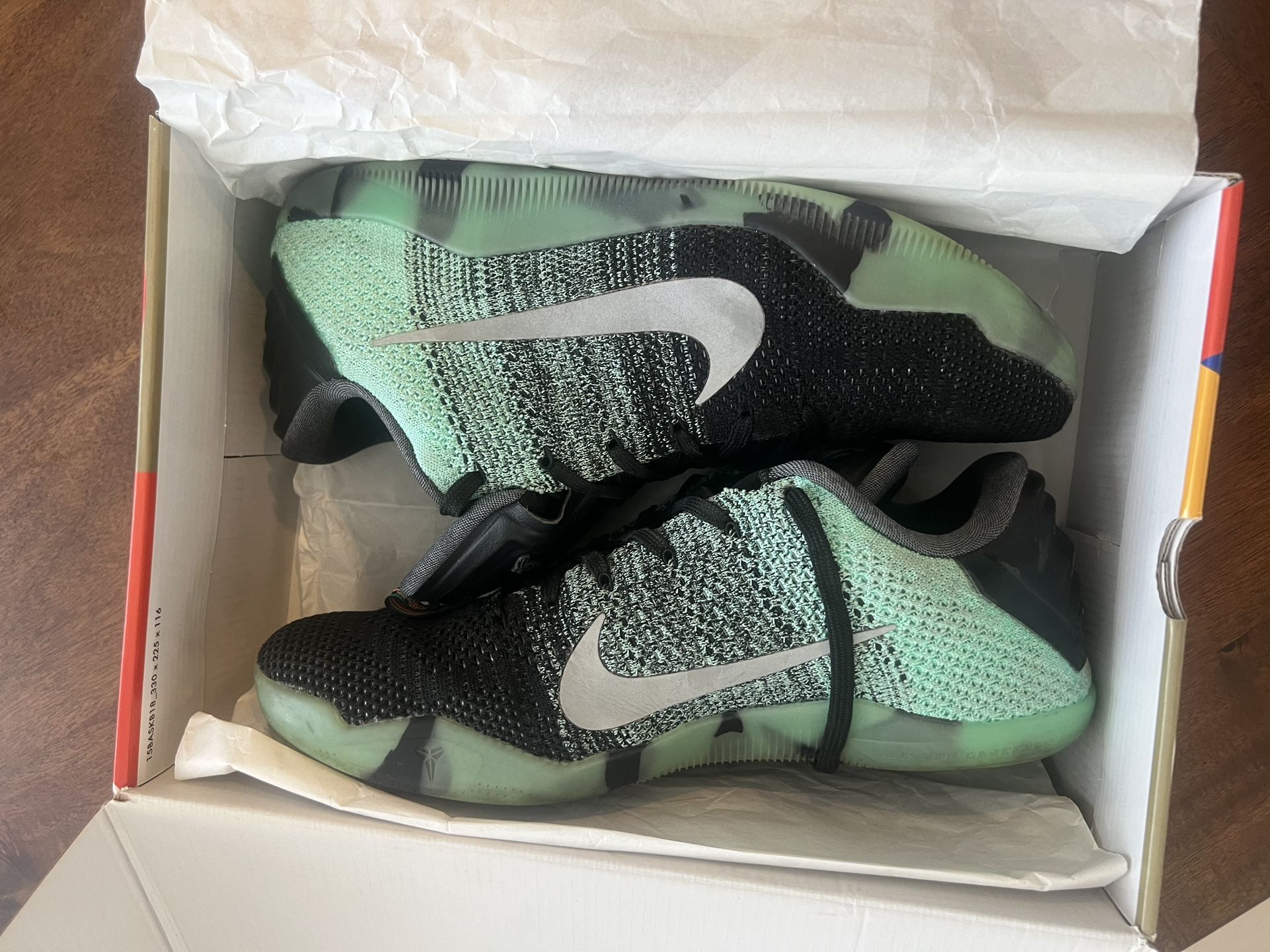 Nike Kobe 11 Elite Low 'All Star - Northern Lights' SIZE 10.5M