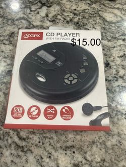 Cd player with radio