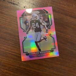Charles Woodson Pink Refractor