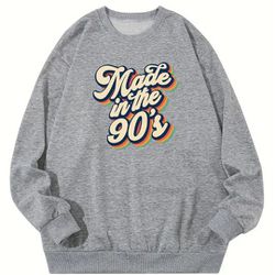 New Made In The 90s Sweatshirt MEDIUM 