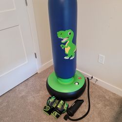 Kids Indoor Trampoline And Boxing Bag