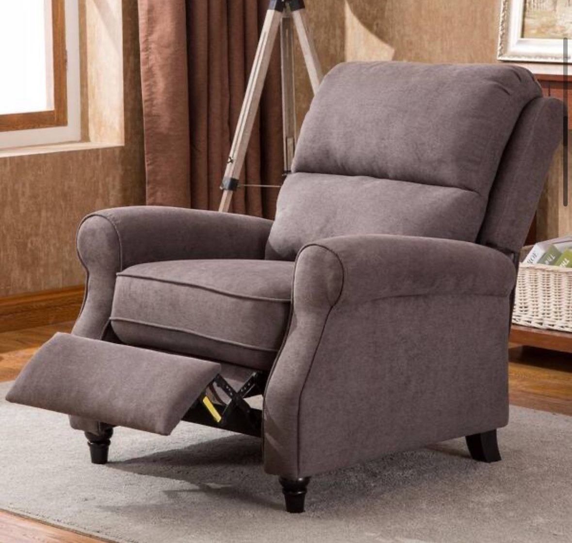 Grey Push back Recliner