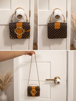 fancy brown small bag