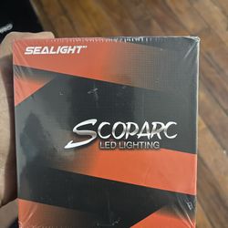 SEALIGHT S1 H11 H9 LED Bulb Headlight High Low Beam Kit Super Bright White 6500K