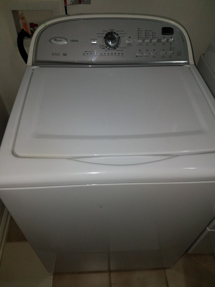 GE Cabrio Washer and Dryer