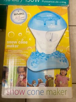 Rival Snow Cone Maker IS150-AQ