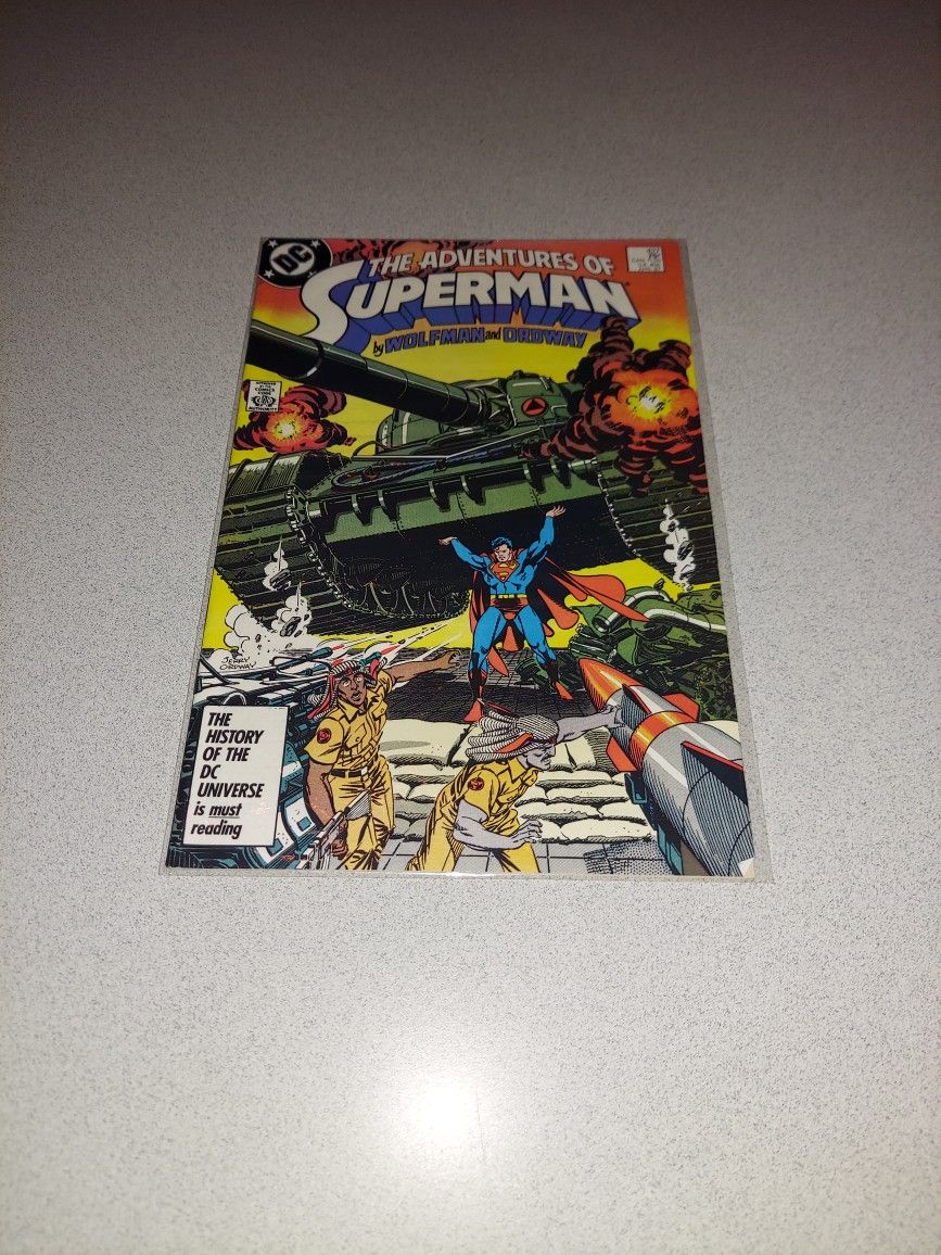 1987 THE ADVENTURES OF SUPERMAN #427 COMIC BAGGED