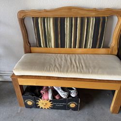 Wood Bench