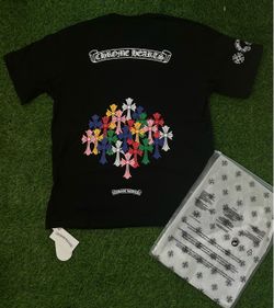 Multicolor Chrome Hearts Black Shirt