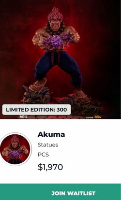 PCS Akuma Street Fighter Limited Edition Statue - 1:3 Scale Sideshow