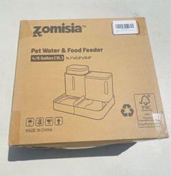 Zomata pet water and food feeder stand dog puppy cat