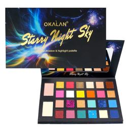 Starry Night Sky by Okalan Eyeshadow Palette Makeup
