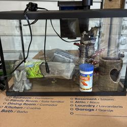 Complete Fish Tank Starter Kit - Everything Included! 