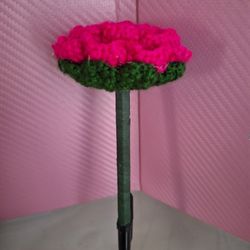Rosas De Crochet Echa A Mano 100% 