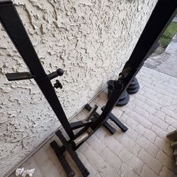 Bench Press And Weights 