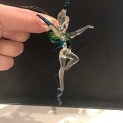 Hand Blown Fairy/pixie Art Glass