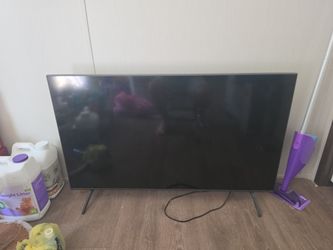50-inch Samsung TU7000 4K Smart TV.