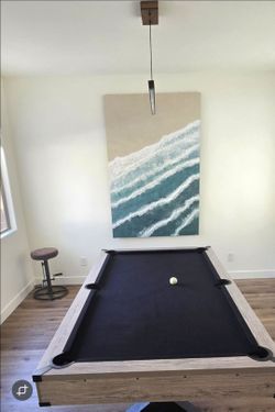 beach paint large handmade