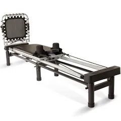 Aeropilates Reformer + 5 Cords Pull Up Bar  And Stand