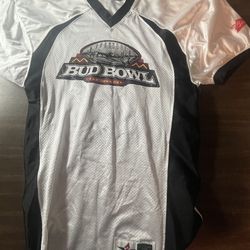 Bud Bowl 08 Football Medium Budweiser Bud Light Arizona Jersey White Black