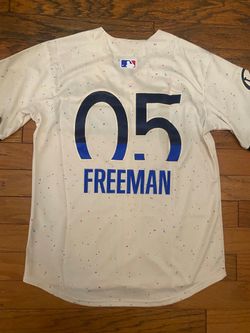 Cream Los Angeles dodgers Freddy freeman city connect jersey