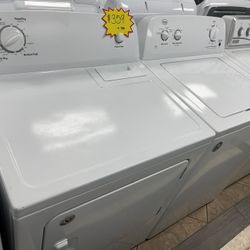 Roper Top Loader Washer And Dryer Set E1EV