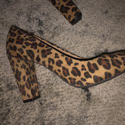 Cheetah Print Heels