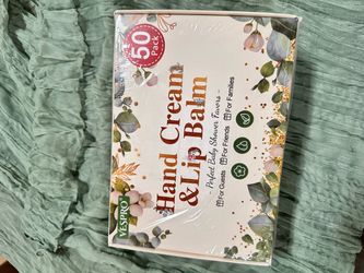 New 50-Piece Hand Cream & Lip Balm Gift Set
