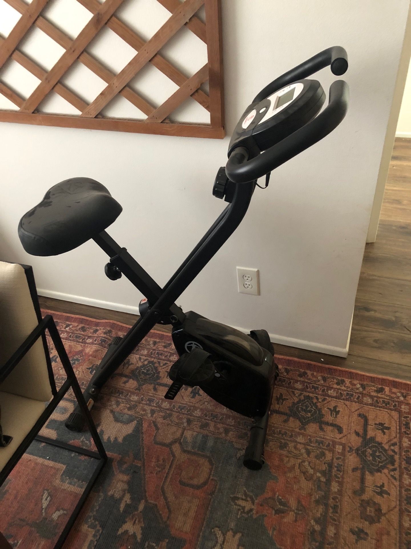 Stationary bike - foldable