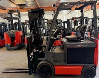 2021 Toyota 8FBCU25 259" quad Forklift
