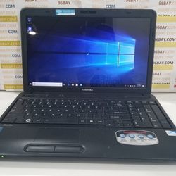 TOSHIBA SATELLITE C655 WITH 15.6 WIDE SCREEN (INV. M1057) $180.00