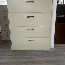 OFFICE/HOME FILE CABINET 4 DRAWERS LATERAL FILE 