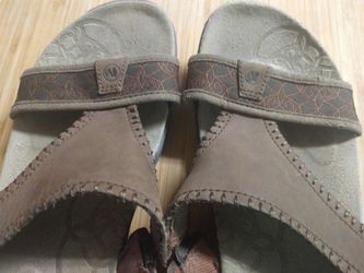 Leather Woman's Merrell Sandals
