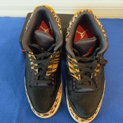 Jordan Mens Air Jordan 3 Retro Animal Instinct 