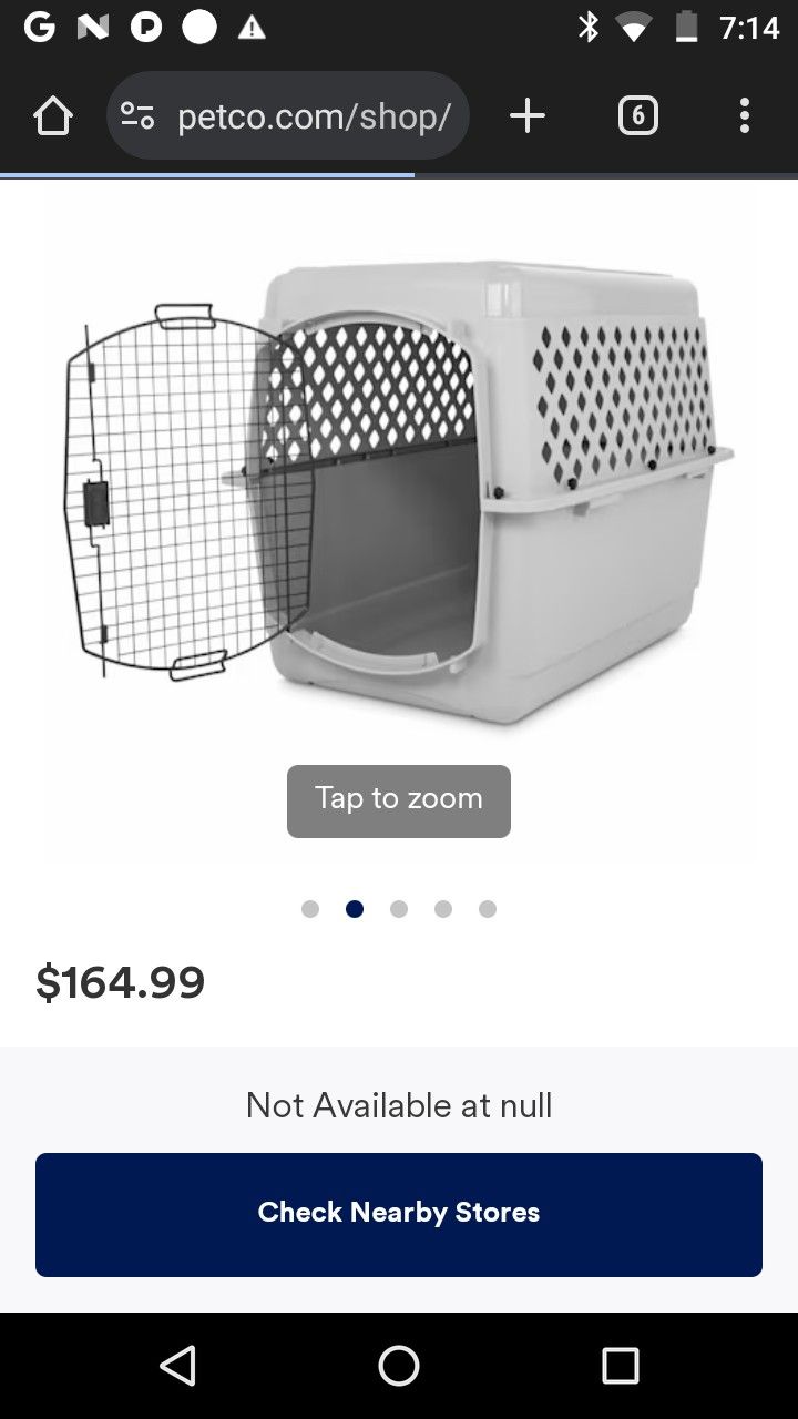 Large Dog Crate (Petco)