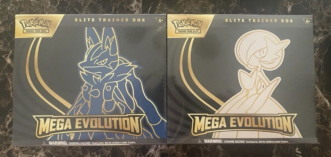 Pokemon Mega Evolution Lucario & Gardevoir ETB