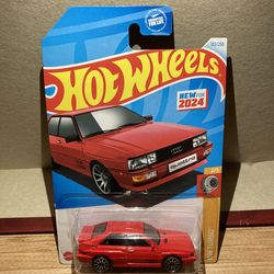 Hot Wheels / 87 Audi Quattro / Red