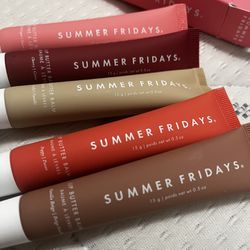 Summer Friday Lip Butter Balms (25$ per lip balm)