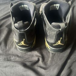 Jordan’s Black And Gold Size 13 