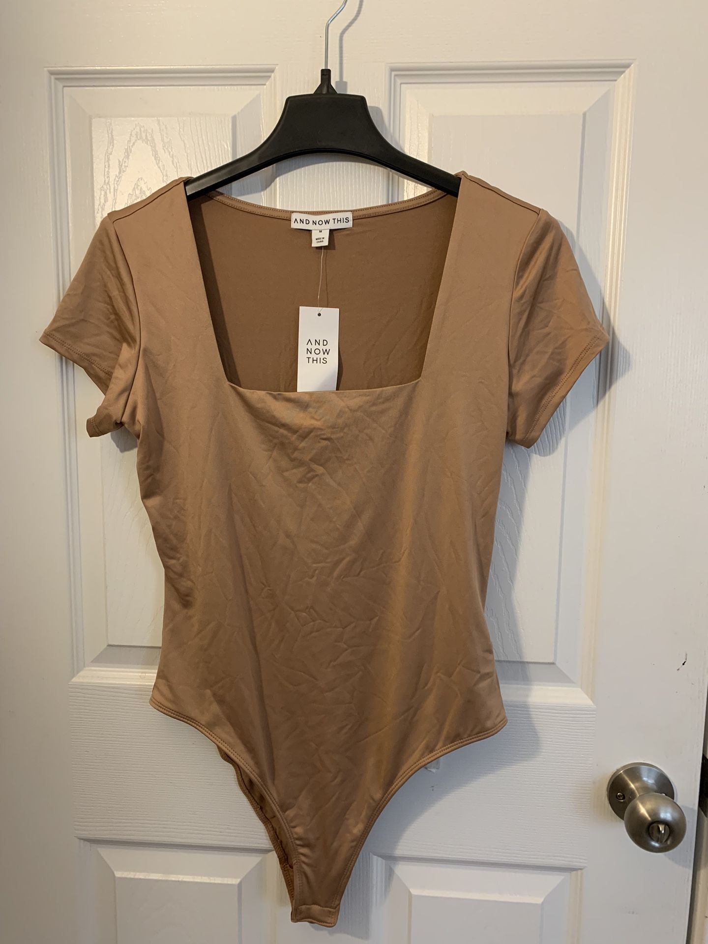 NEW Never Worn Brown Women's Bodysuit