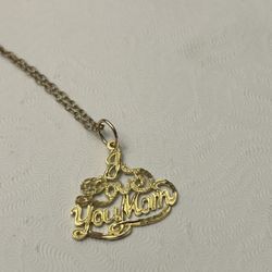 14k Real Gold Pendant