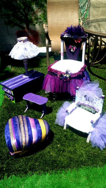 PURPLE CHILDREN'S FURNITURE!!& pink too!
