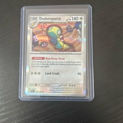 Dudunsparce 129/162